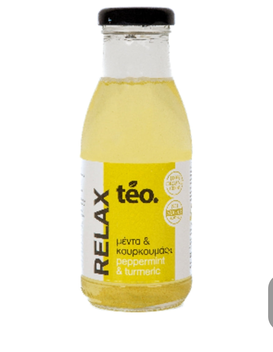 ICE TEA Organic Geranium and mint extract and turmeric